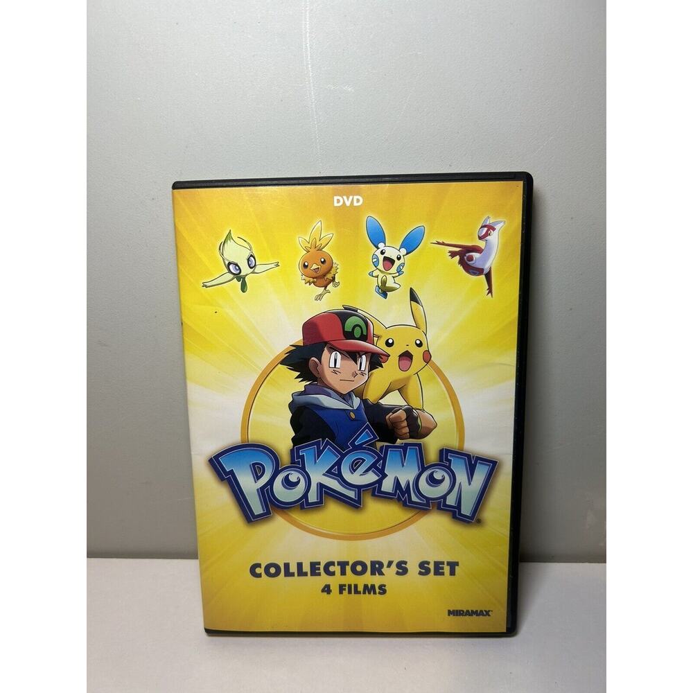 Pokemon Collectors Set:‎ 4 Movies (DVD, 2015) -